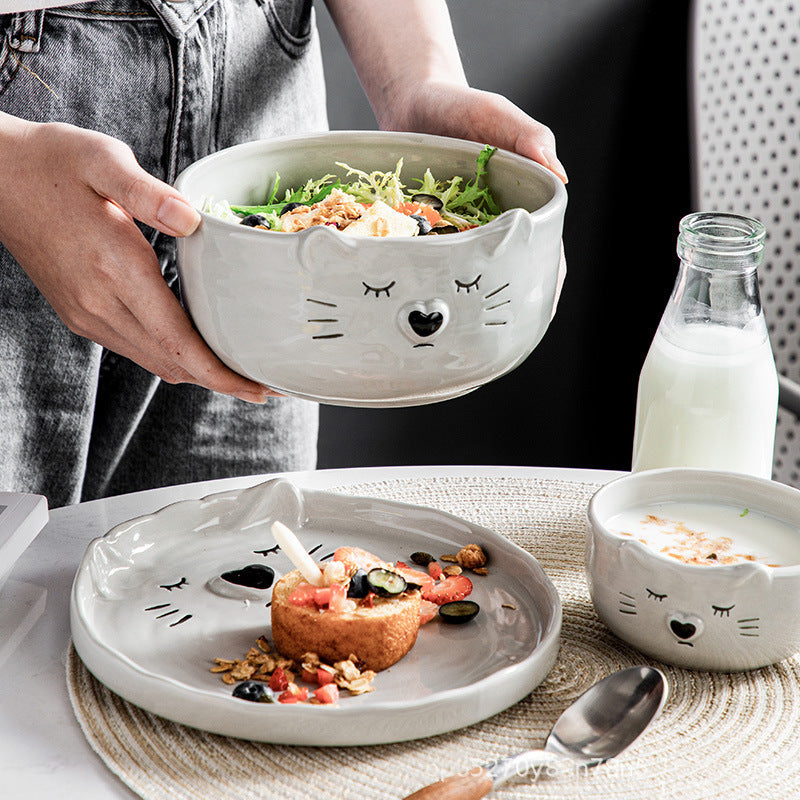 Dreamy Kitty Ramen Bowl