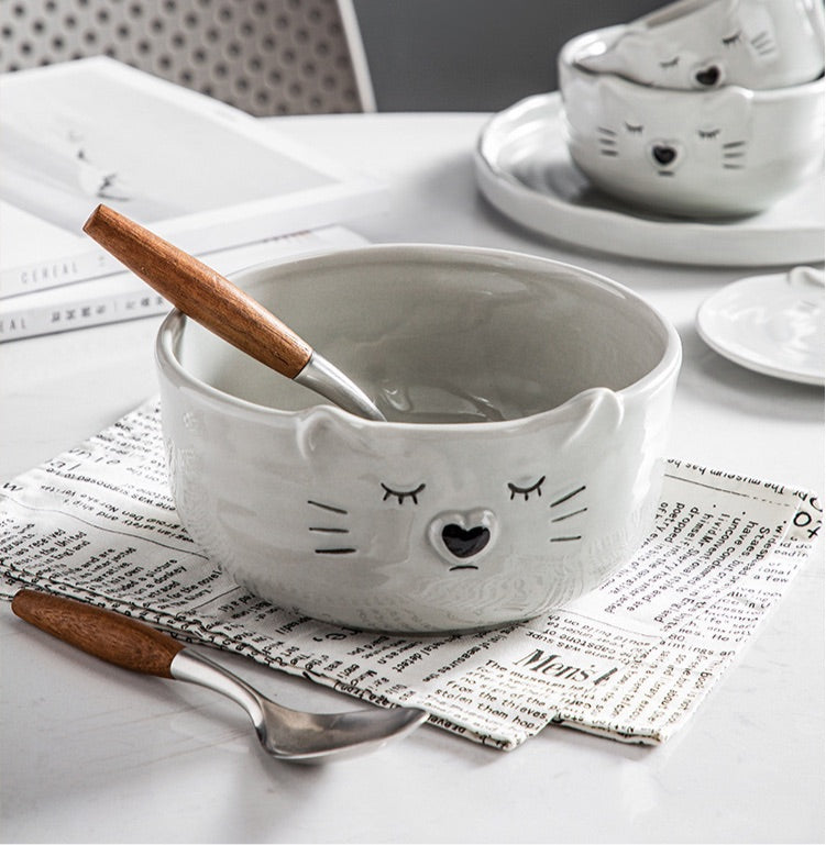 Dreamy Kitty Ramen Bowl