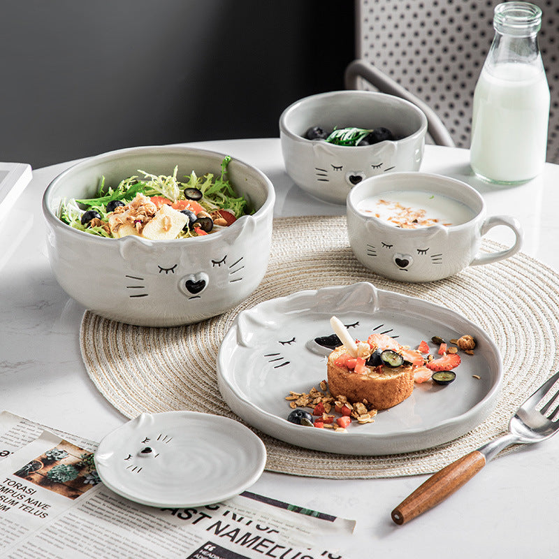 Dreamy Kitty Ramen Bowl