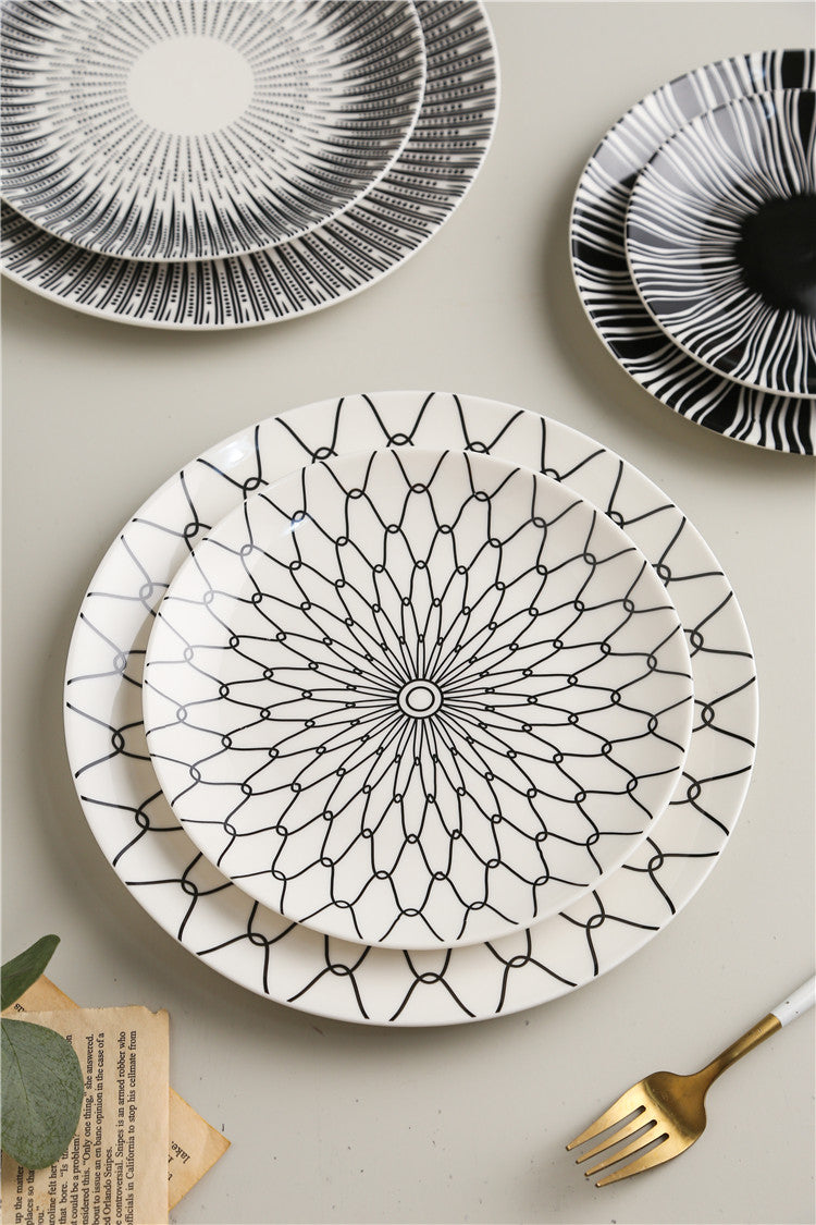 White Lattice Plate