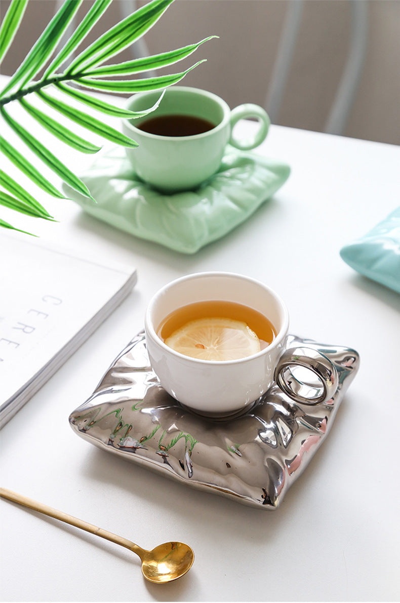 Cup on a Cushion