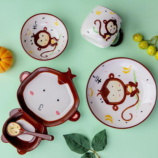 Monkey Dinner Set